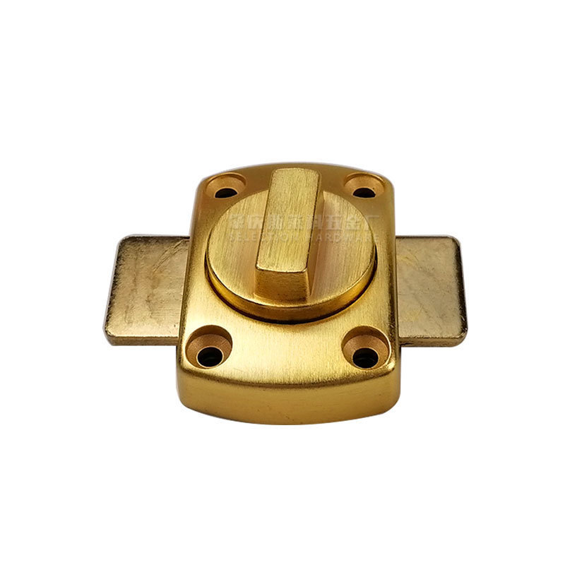 door latch furniture door accessories simple rotary zinc alloy bathroom door latch