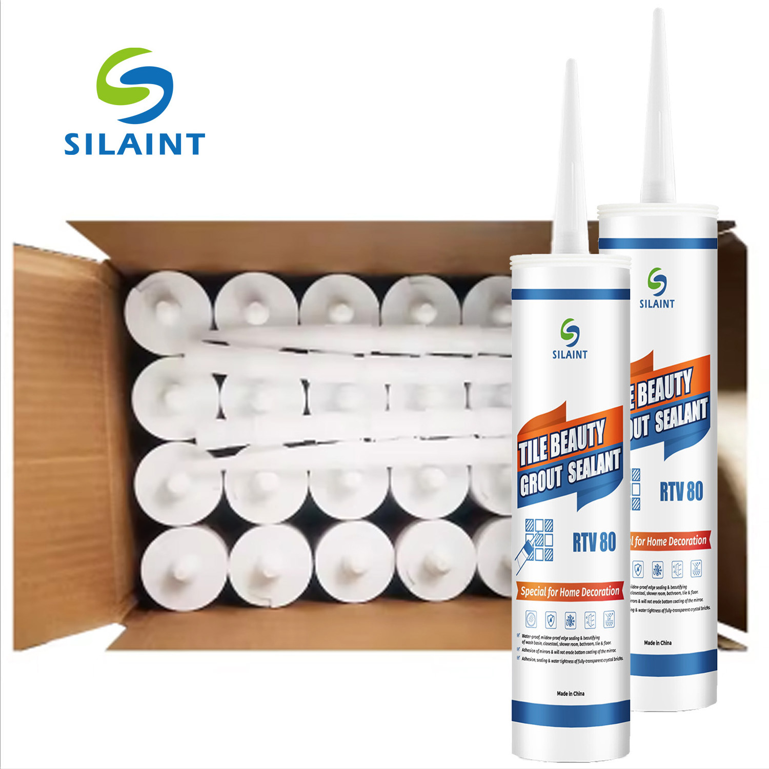 Low Price Rubber 300Ml Rtv Acidic Silicon Ms Polymer General Silicone Sealant for RV roof sealing