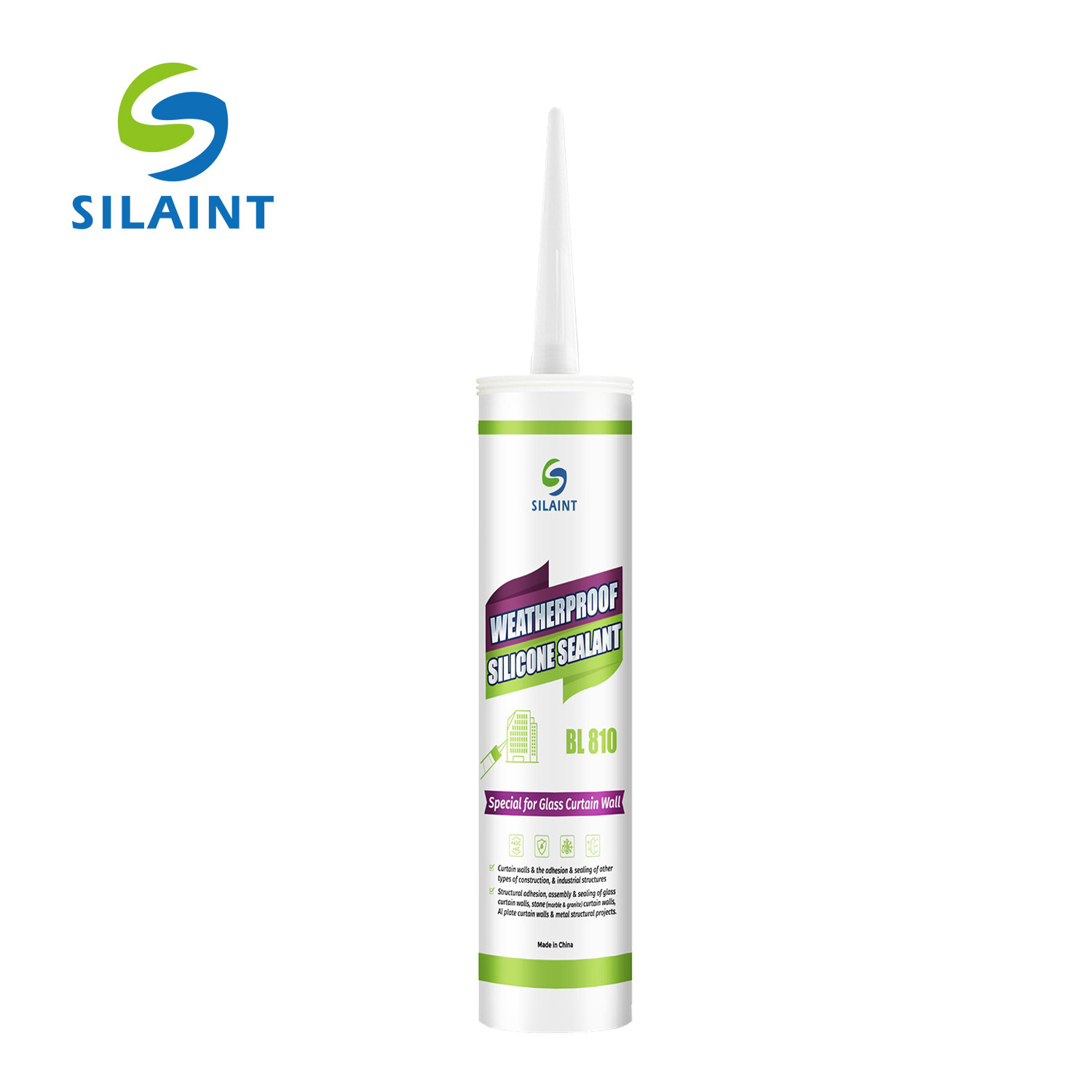 Multipurpose Building Silicone Sealant Grade 0 Mildew Resistant 100% Waterproof Bathroom Silicone Sealant