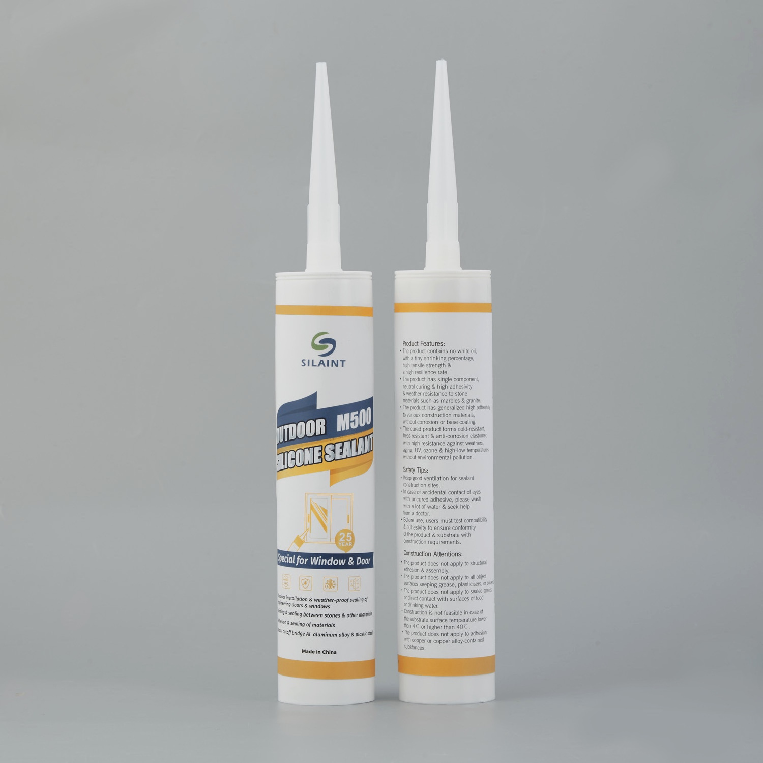 Factory Direct nmu-adhesive stone strong adhesion waterproof food grade silicone sealant