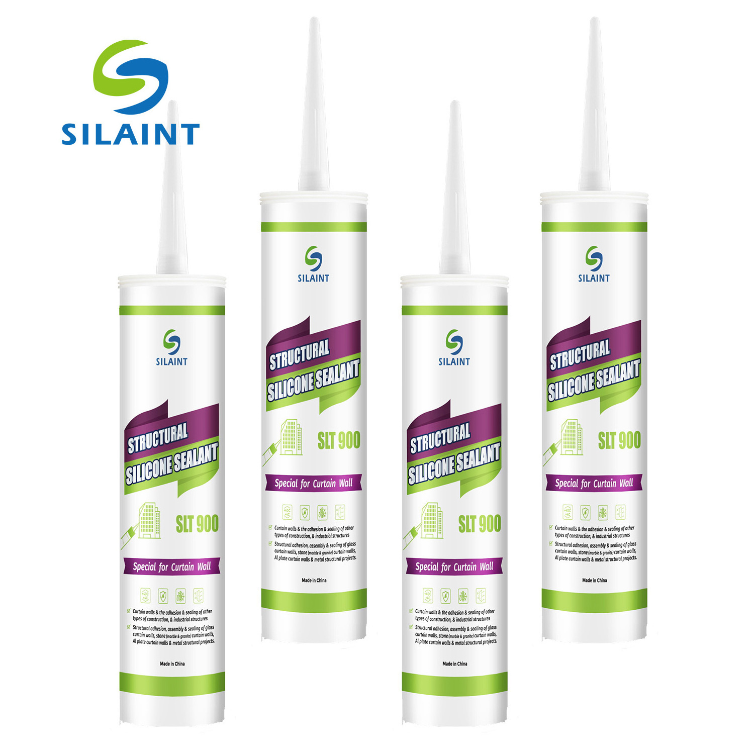 Construction Sealant 600ML High Viscosity Silicone Sealant Sausage Tube Polyurethane PU Sealant Construction Adhesive