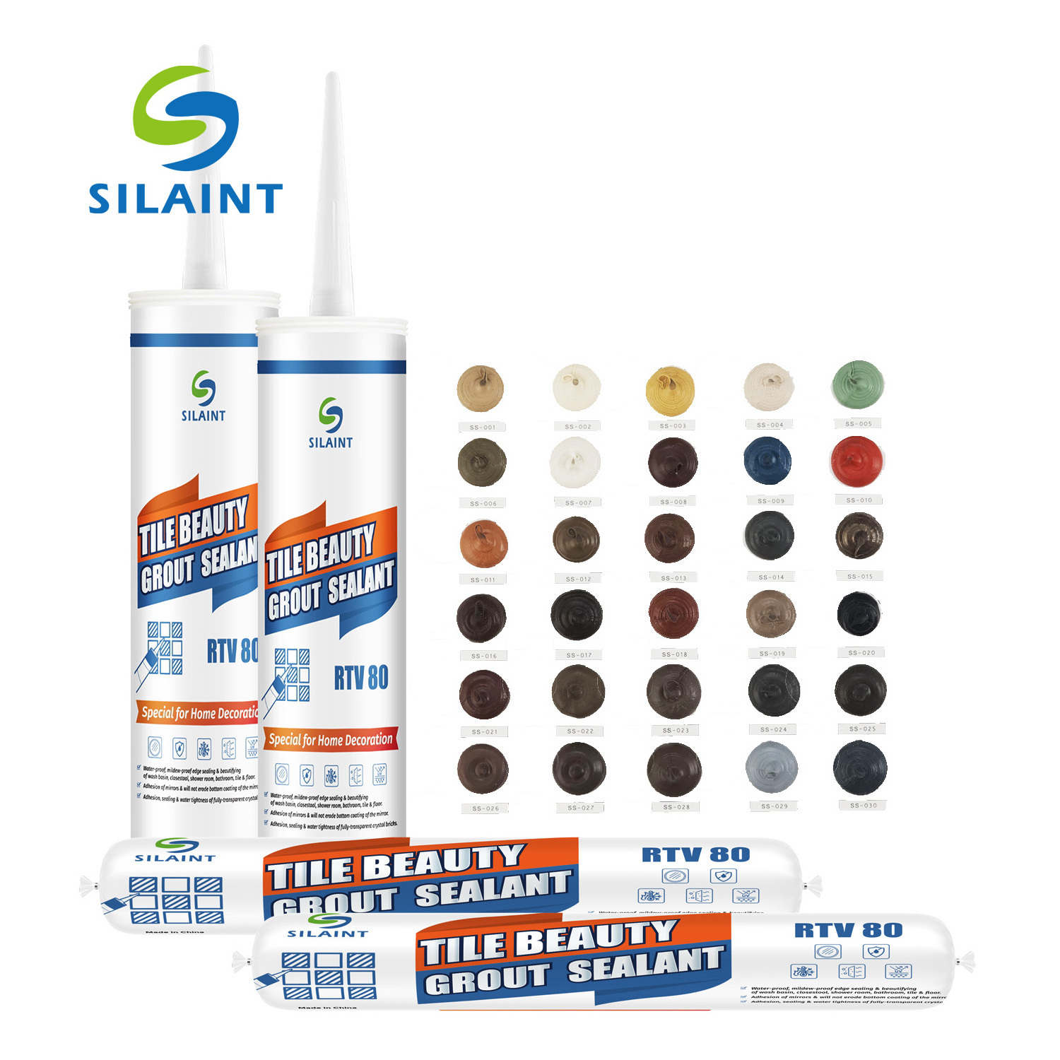 Low Price Rubber 300Ml Rtv Acidic Silicon Ms Polymer General Silicone Sealant for RV roof sealing