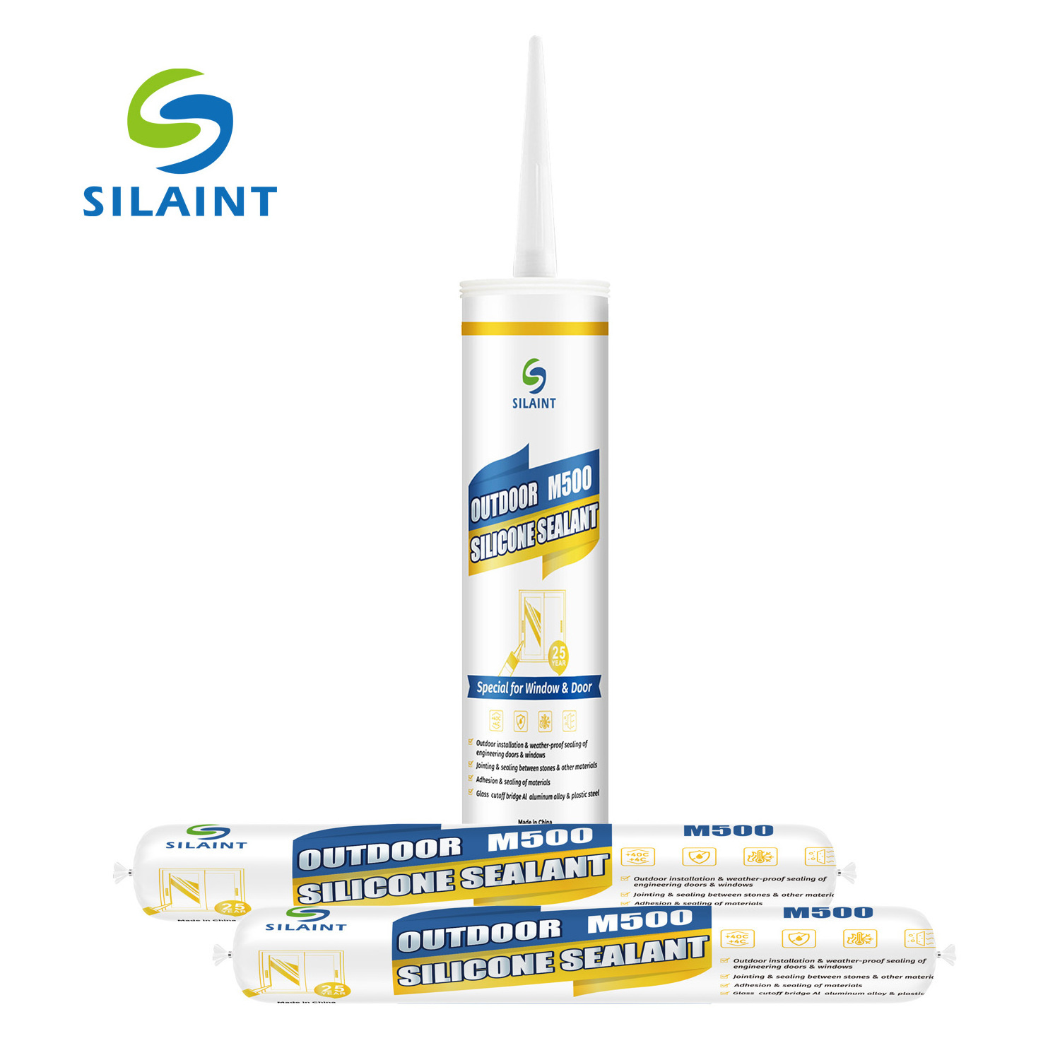 General Purpose GP Silicone Sealant Adhesive Indoor and outdoor decoration Acid curing