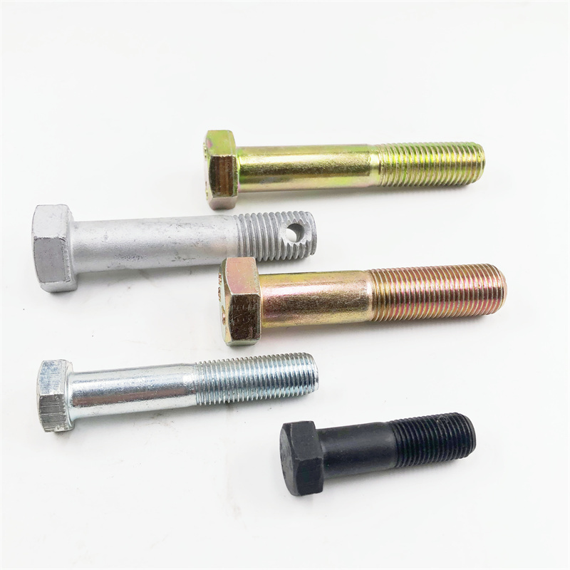 ISO4016Hexagonal head bolt Carbon steel bolts, iron bolts, iron screws SS304 stainless steel screw