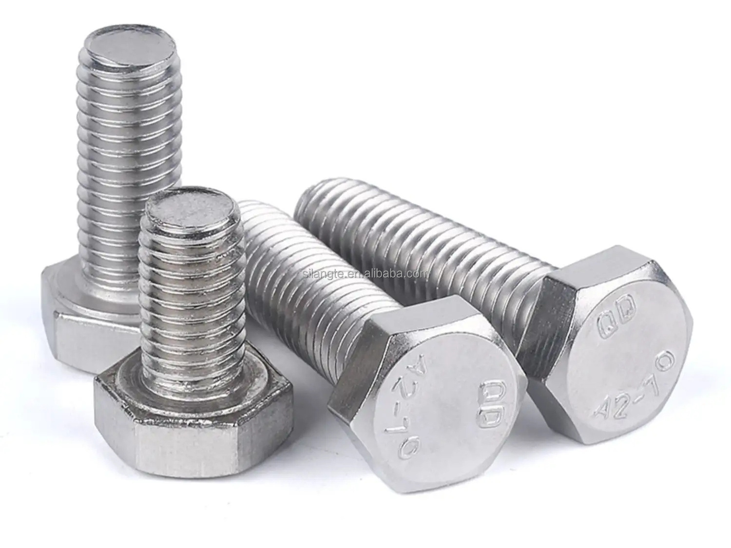 ISO4016Hexagonal head bolt Carbon steel bolts, iron bolts, iron screws SS304 stainless steel screw