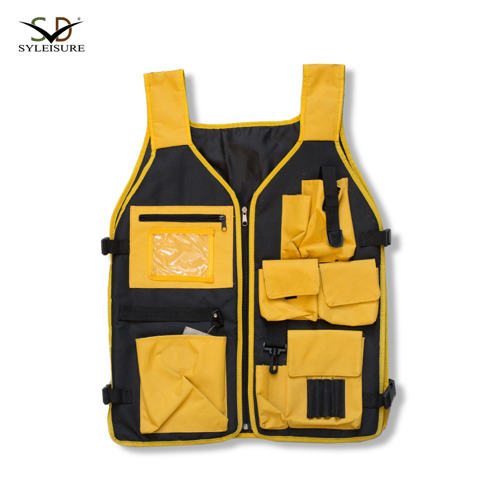 High quality vest style tool bag multiple pockets electrician tool bag