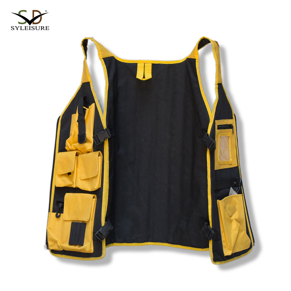 High quality vest style tool bag multiple pockets electrician tool bag