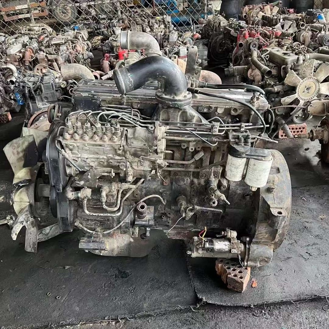 Used engine assembly for CUMMINS 6L  diesel engine dump truck