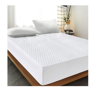 Fitted Mattress Cover Jacquard Fabric Waterproof Mattress Topper Waterproof Bed Sheet Mattress Cover Protector