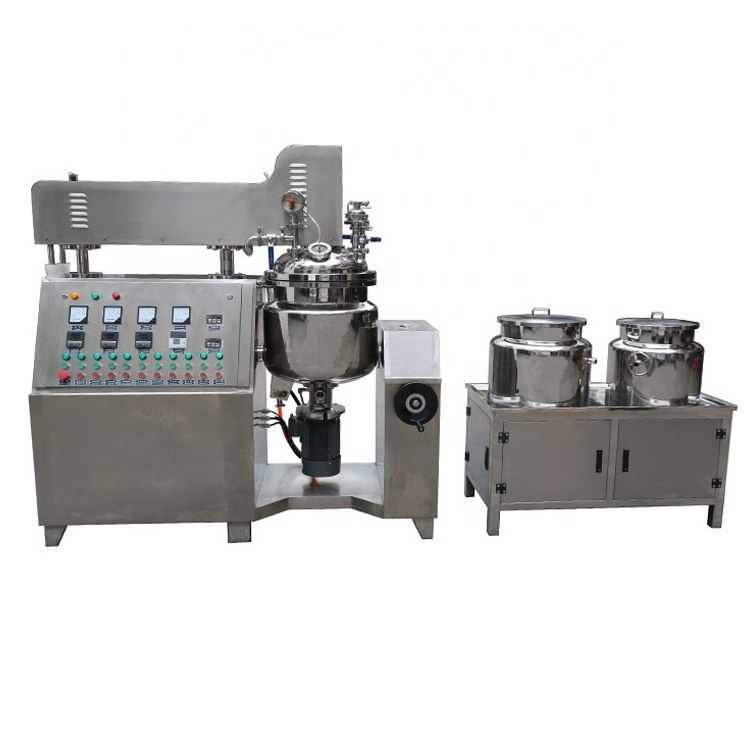 SL-100L Cosmetic Mixer Vacuum Homogenizer Emulsifier Liquid  Mixers Shower lotion Mixer Equipment