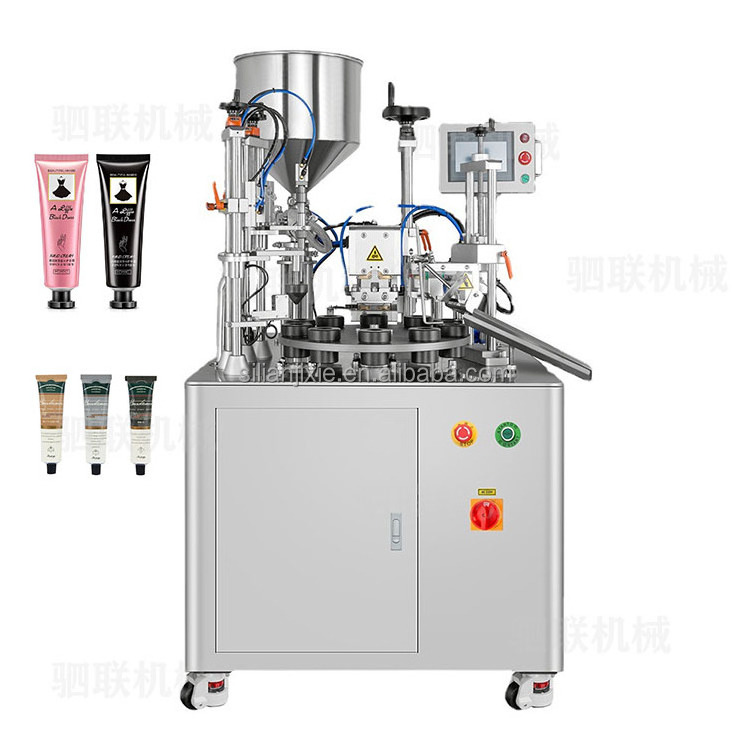 SiLian  Machine  plastic soft tubes cream cosmetic toothpaste filling and sealing machine ultrasonic