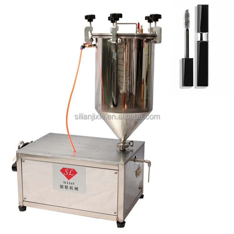 SiLian cosmetic equipment gel viscous cosmetic cream prefilled filler semi automatic plastic manual syringe filling machine