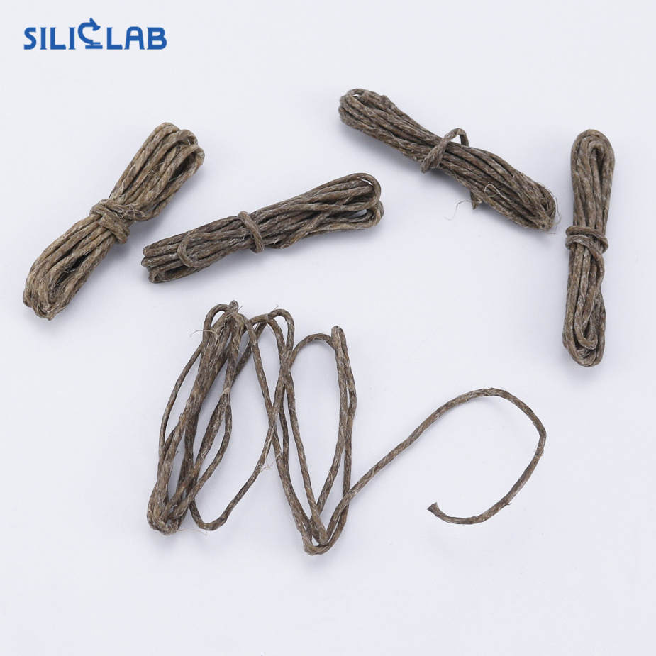 SILICLAB Manufacturer Wholesale Lighter Smoking Accessories Hemp Roll Ignition Hemp Wick Core