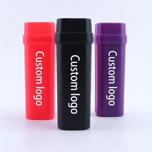 Flip-Top Lighter Protective Cover Plastic Container Smoking Accessories Cigarette Case Kit Lighter Holder Tube