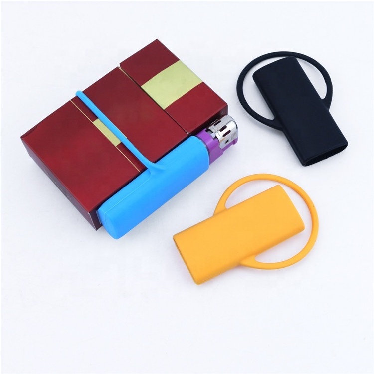 Silicone Smoking Accessories Universal Lighter Case Cover Rubber Sleeve Rubber Lighter Holder