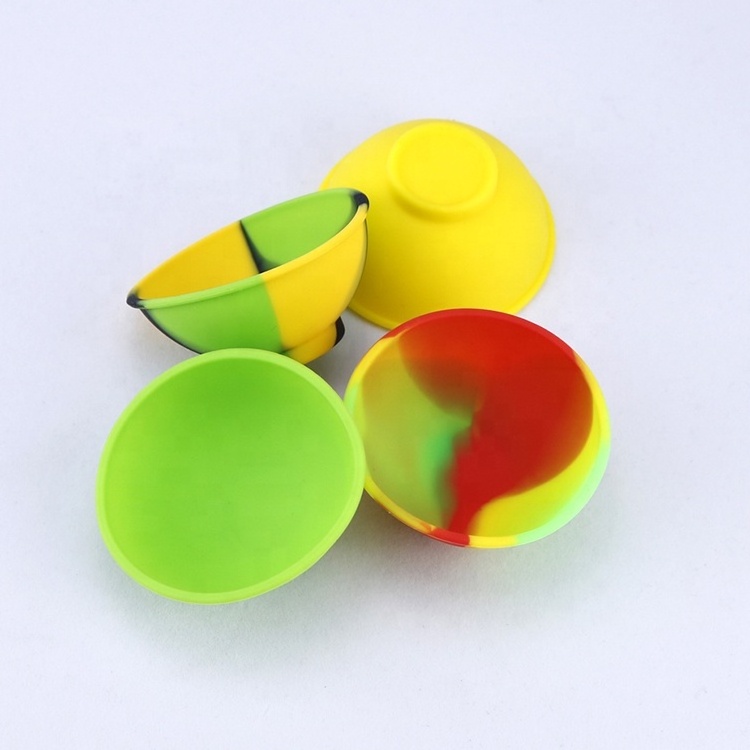 Chinese other lighter smoking accessories silicon tobacco bowl herb collapsible silicone mixing bowl