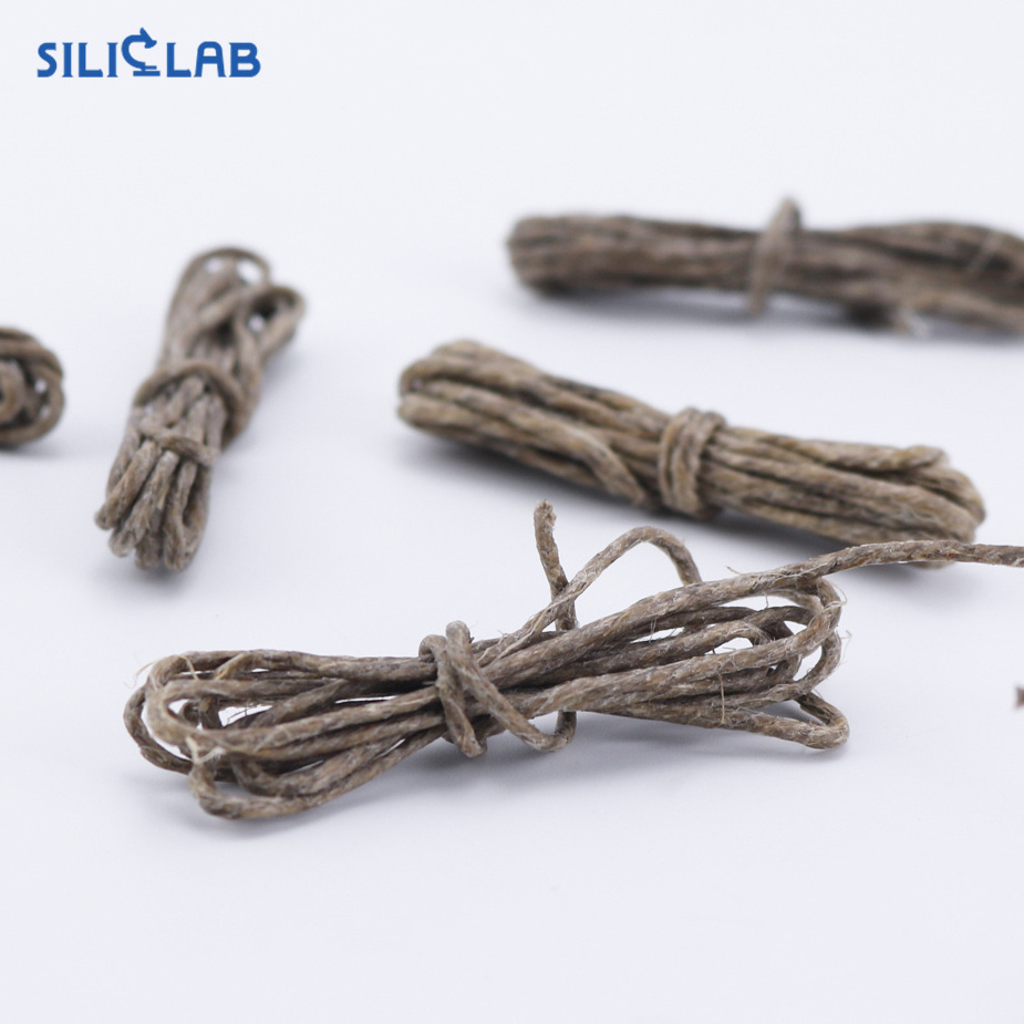 SILICLAB Manufacturer Wholesale Lighter Smoking Accessories Hemp Roll Ignition Hemp Wick Core