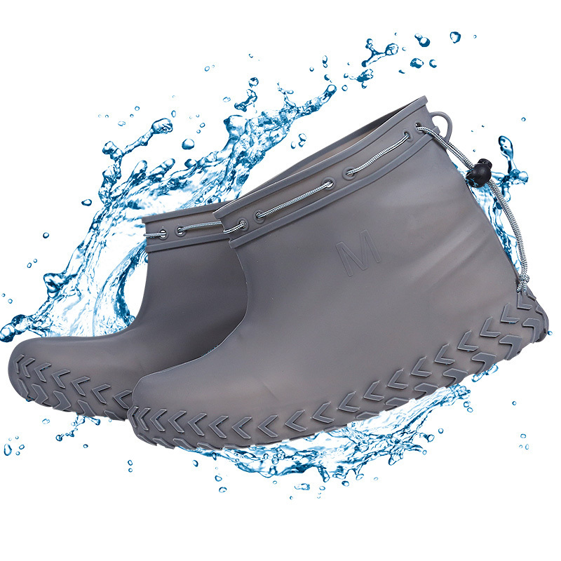 Fashion And Waterproof Reusable Non-slip Protective Boot Covers Rain Overshoes For Rain Boots