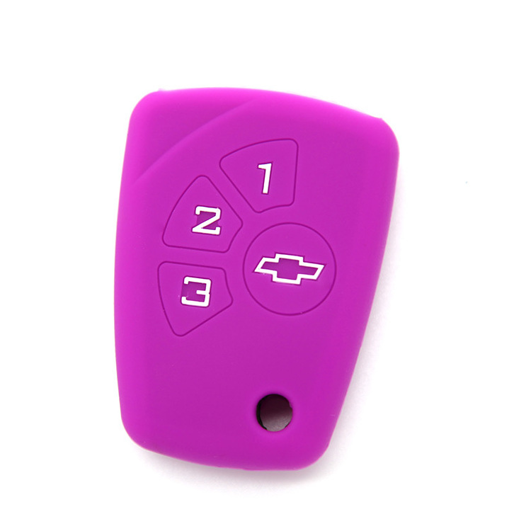 Custom Silicone Key Remote Control Protection Smart 3 Buttons Car Key Cover