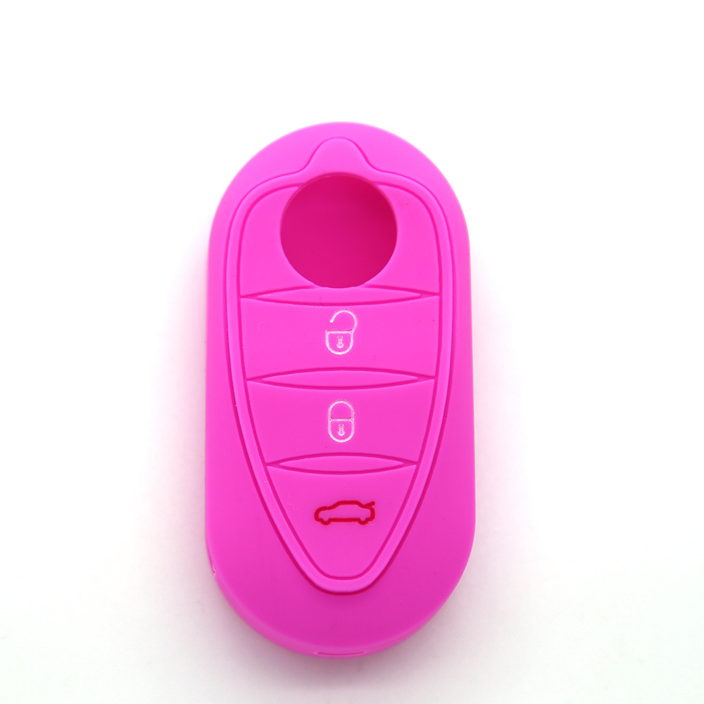 High Quality Fashionable Automotive Accessories Silicone Folding 3 Buttons Car Key Cover