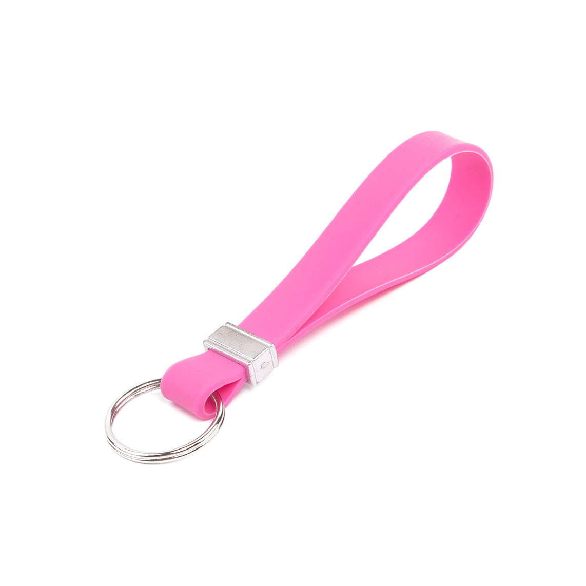 Logo Wholesale Custom Soft Pvc Silicone Rubber Bracelet Metal Car Key Cover With Keychain