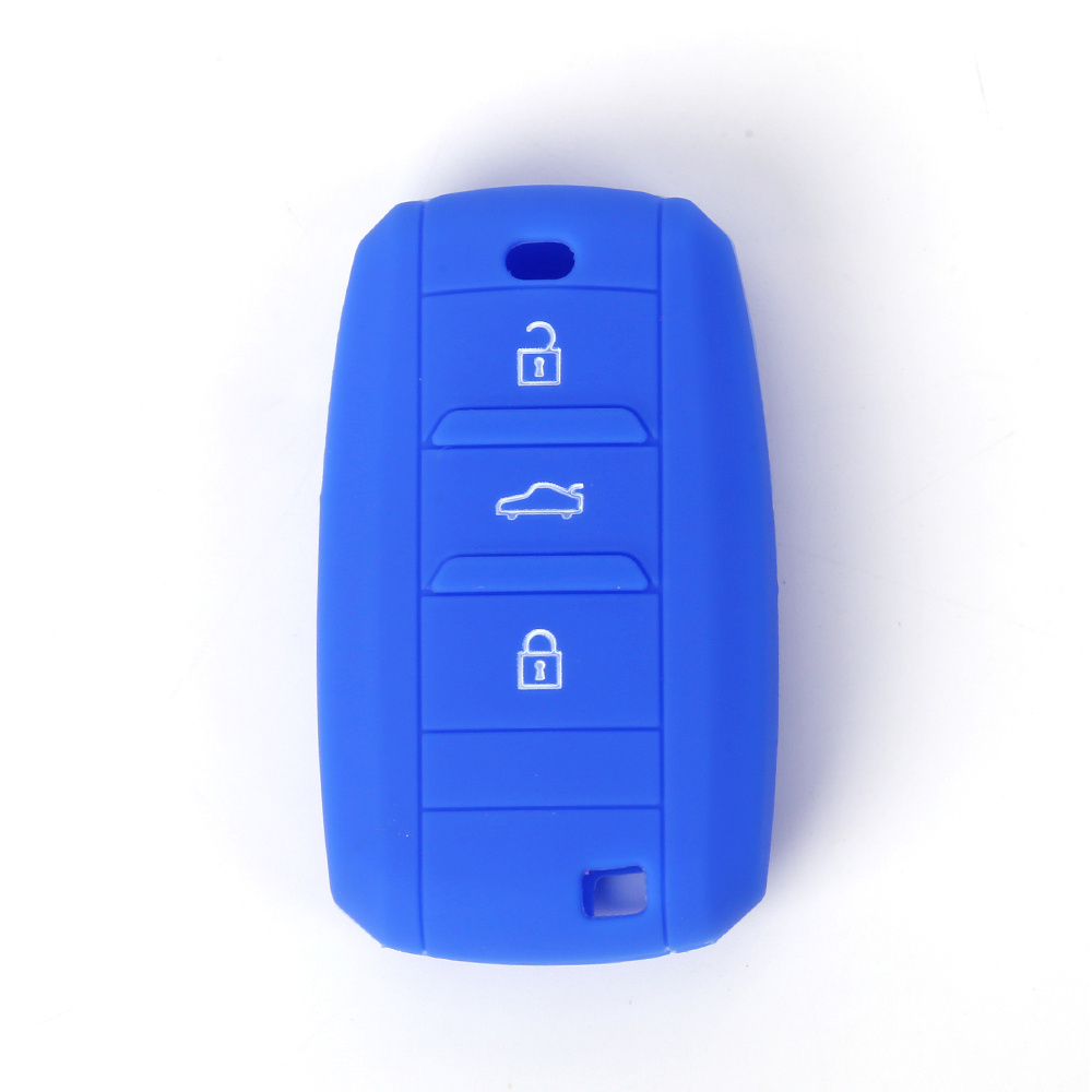 Factory Price Hot Sale Fashionable Durable Silicone Smart 3 Buttons Car Key Cover