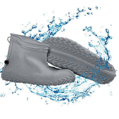 Fashion And Waterproof Reusable Non-slip Protective Boot Covers Rain Overshoes For Rain Boots