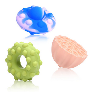 Wholesale Relief Anxiety Stress Toys Silicone Pops Sensory Bubble Toy Set Squeeze Pops Fidget Toy Tray Balls