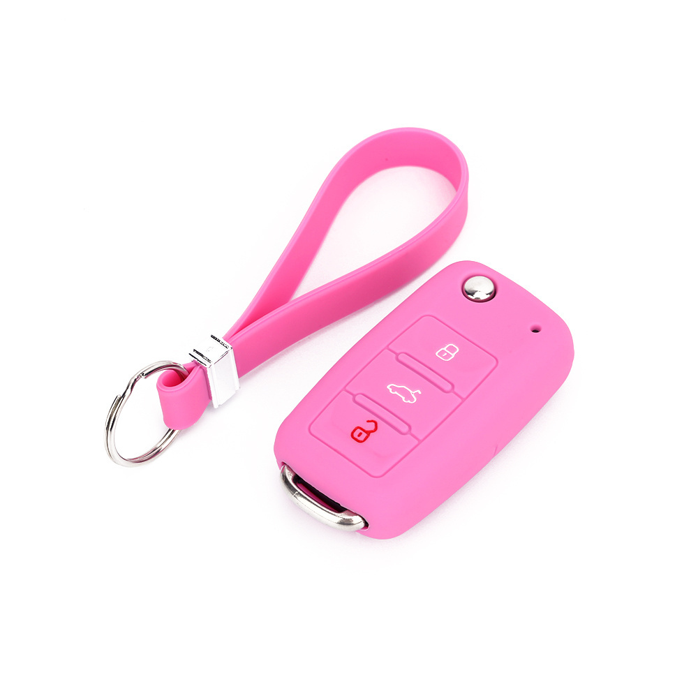 Custom Rubber Wristlet Cheap Wholesale Price Car Emblem Keychain Silicone Car Key Holder Wristbands Car Brand Keychains