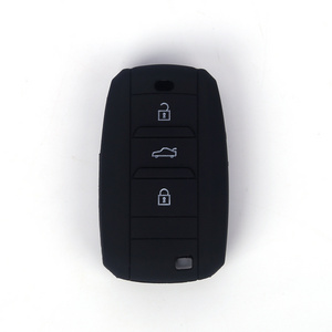 Factory Price Hot Sale Fashionable Durable Silicone Smart 3 Buttons Car Key Cover