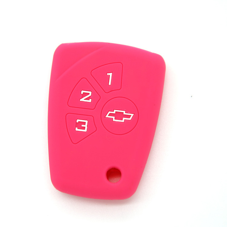 Custom Silicone Key Remote Control Protection Smart 3 Buttons Car Key Cover