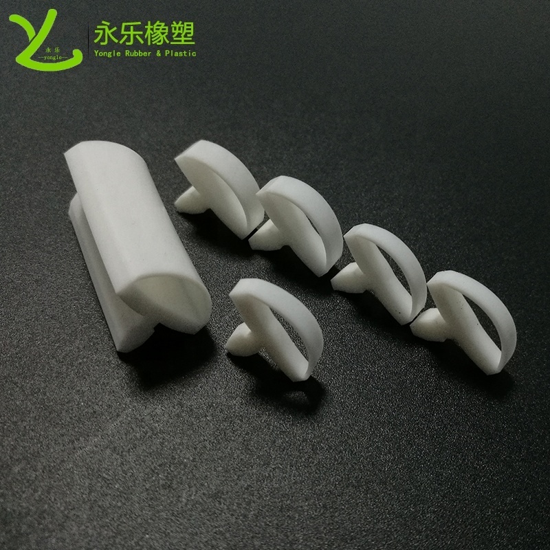 Irregular shaped white led leon silicone strip silicone cover led strip light silicon rubber strip for lamp equipment