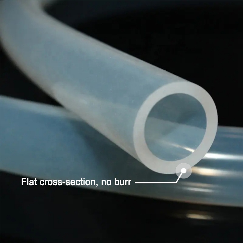 Medical grade high temp resistant platinum cured rubber pipes silicon hose silicone tubes