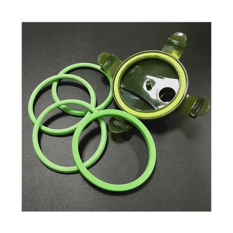 Customized green anti-aging heat resistant food grade silicone gasket water bottle silicone o seal ring