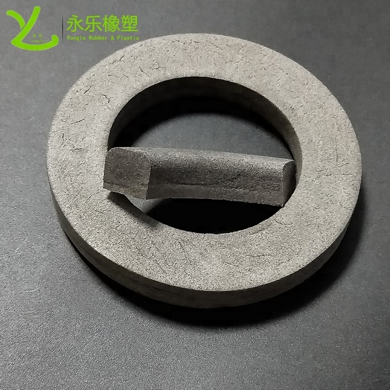 OEM molded silicone rubber foam sponge pad closed cell seal gasket ring silicone gasket foam