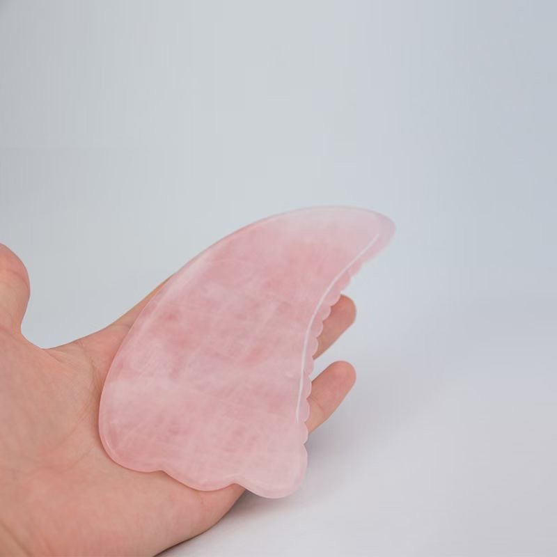 New Product Natural Gemstone  Gua Sha Tools Scraping Guasha Stone For Face