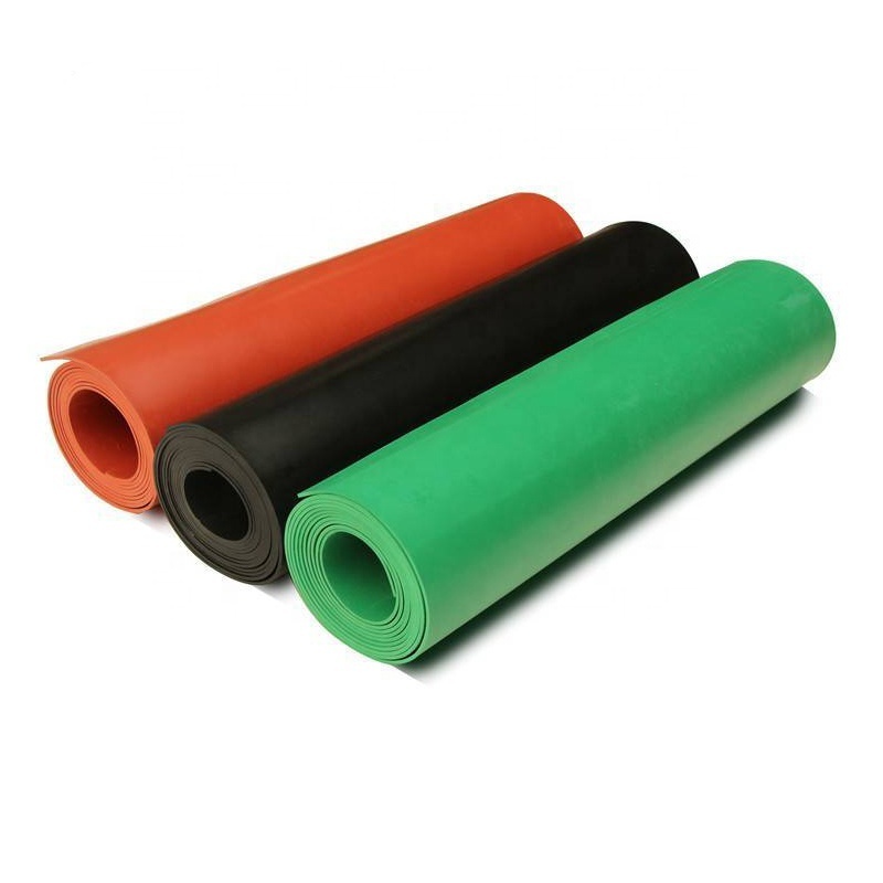 High Temperature Resistance Black Custom Color and Size 3mm Grid Silica Rubber Gel Sheet Mesh Silicone Rubber Plate Sheet Roll