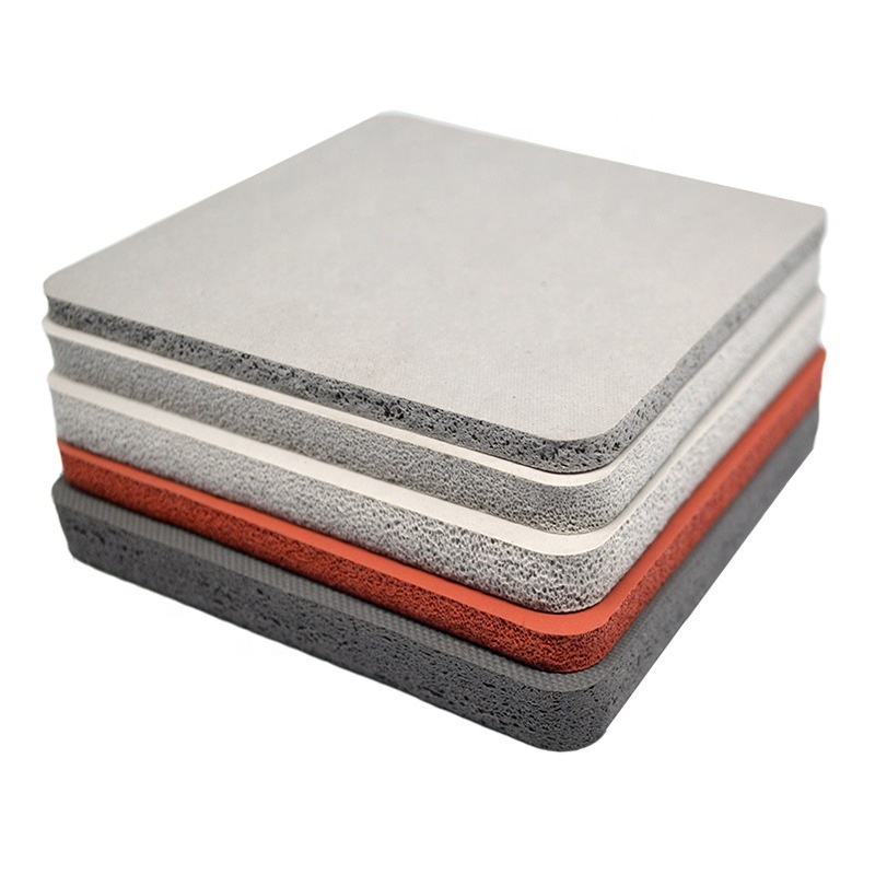 Foam Evenly High Temperature Resistant Insulation Closed Cell Silicone Foam Sheet Rubber Sponge Manufacture High Quality