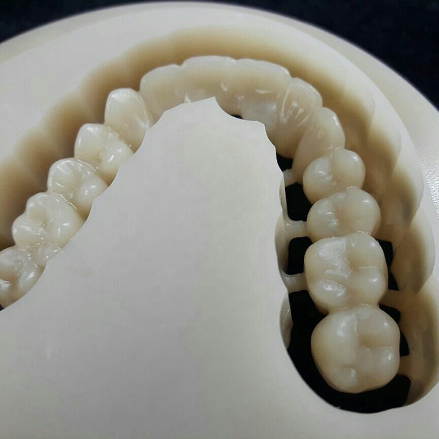 materials dental pmma block denture false teeth