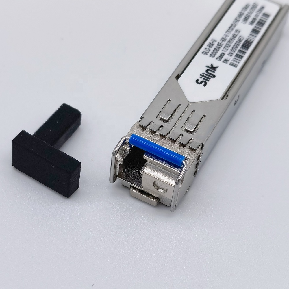 Cisco GLC-BX-U GLC-BX-D Compatible 1000BASE BiDi SFP 1490nm/1310nm 10km DOM LC SMF Transceiver Module