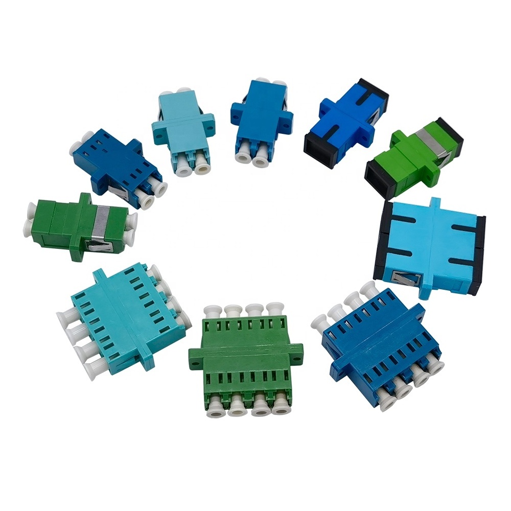 SC LC Various Fiber Optic Adapter/Coupler with Flange