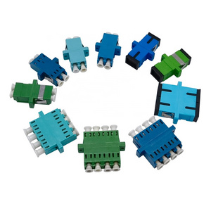 SC LC Various Fiber Optic Adapter/Coupler with Flange