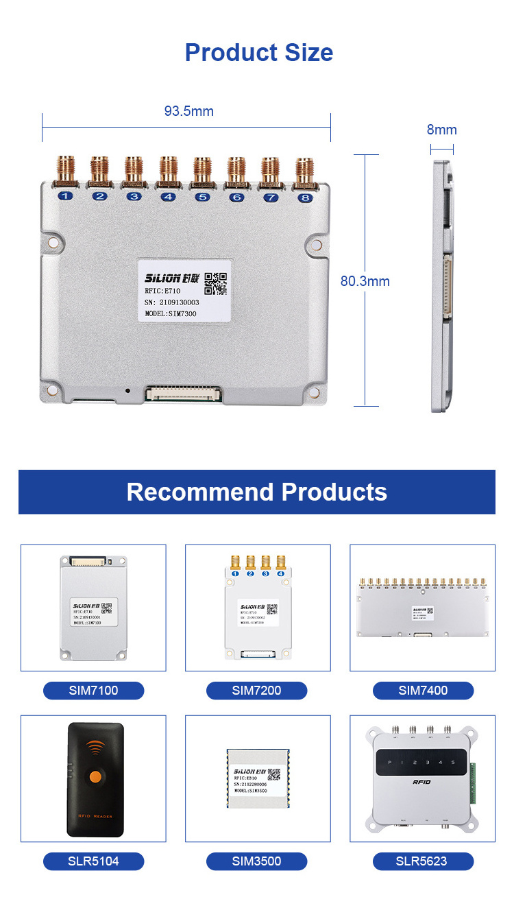 Silion Long Distance Elevator Door Smart  for the access control system UHF RFID Reader