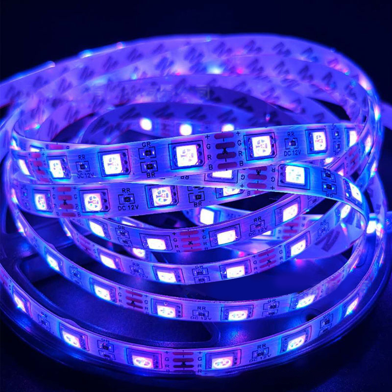 2835 5050 SMD RGB Waterproof Led Strip Lights Smart Wifi Flex 12V 5M Outdoor Flexible LED Strip Light For Party