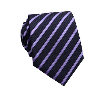 Quality and quantity assured Men's Knitted Ties Custom Polyester Striped Digital Printed Tie