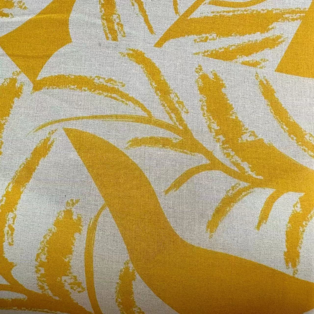 100% cotton voile 100/2 x 100/2 63/63 width 114 cm weight 75 gsm digital printed high twist yarn golden powder printed