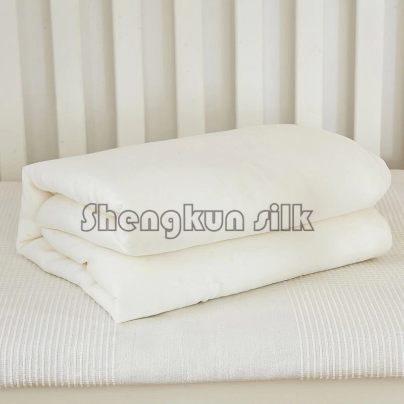 100% Handmade Mulberry Silk Duvet quilt comforter customer logo summer winter spring autumn Silk comforter duvet