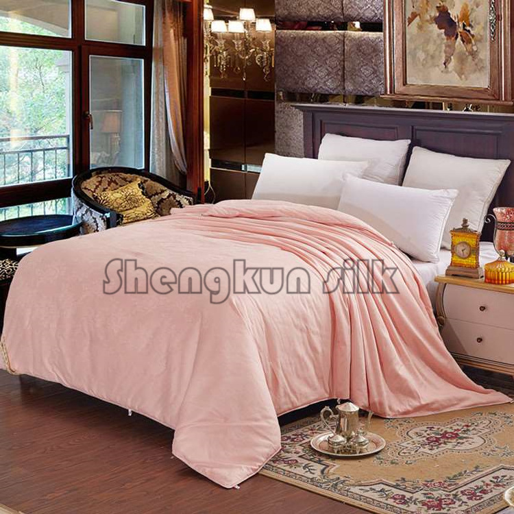 100% Handmade Mulberry Silk Duvet quilt comforter customer logo summer winter spring autumn Silk comforter duvet