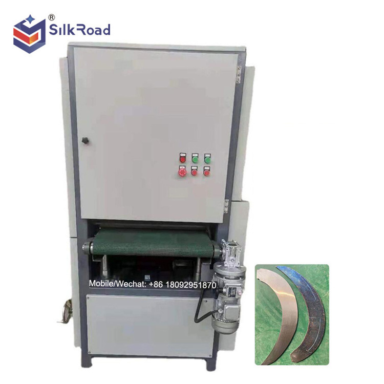 Steel aluminum iron metal sheet derusting polishing wiredrawing machine Flat sander plate polishing finishing buffing machine