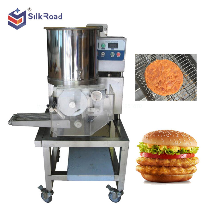 Commercial automatic hamburger patty maker